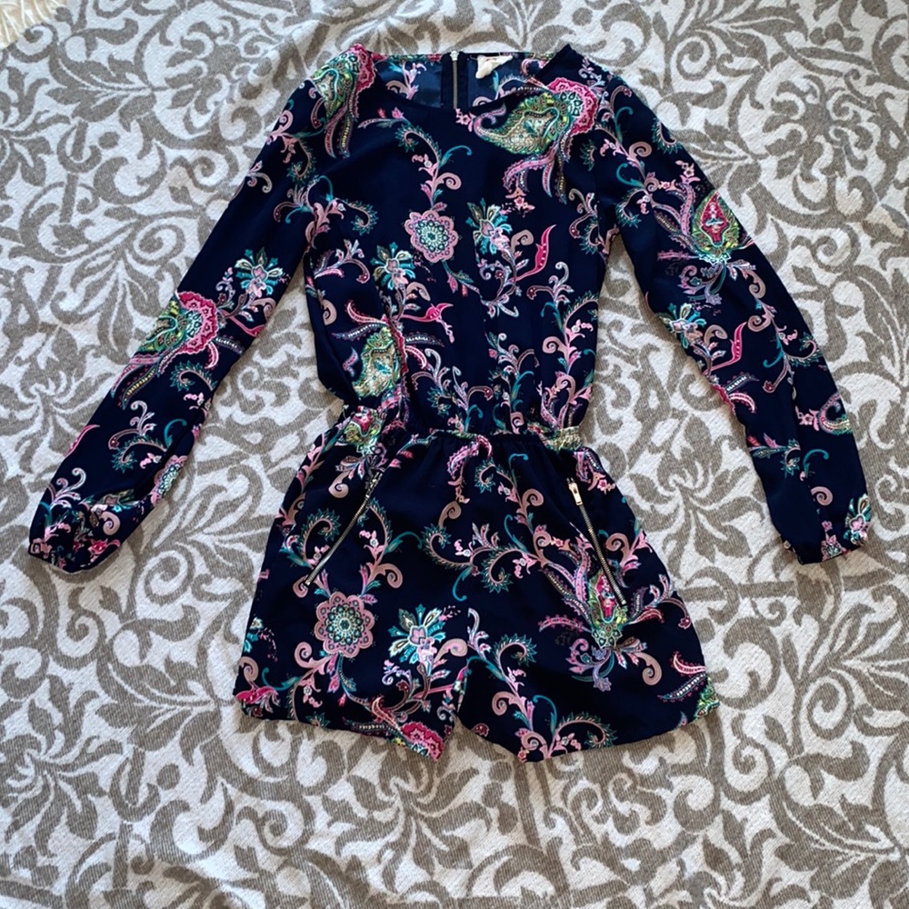 Adorable long sleeve romper